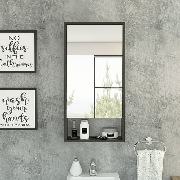 Cfowner Wall Mounted Medicine Cabinets for Bathroom with Mirror