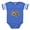 Royal Blue, variant on CafePress - Ball Python - Cute Infant Baby Football Bodysuit