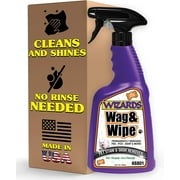 Wizards Pet Stain Remover & Odor Eliminator – 22 oz Enzyme-Free Spray for Carpets, Furniture & Upholstery – Pet-Safe & Eco-Friendly Formula with Fresh Scent for Tough Stains & Smells