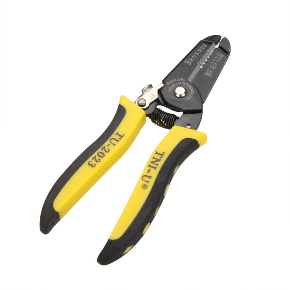 Precise Wire Stripper Clamp Steel Cable Cutter Plier Stripping 30-20AWG T4N0 