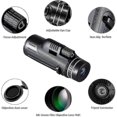 thumbnail image 4 of 120x100 Monocular Telescope With Vision, Monoculars For Adults Stargazing, Portable High Powered Spotting Scopes For Bird Watching, 4 of 5