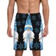 thumbnail image 1 of Fotbe Christmas Gnome Snowflake Pantalones Cortos de Pijama para Hombre, Ropa de Dormir, Pantalones de Pijama Cortos para Hombre-3X-Large, 1 of 6