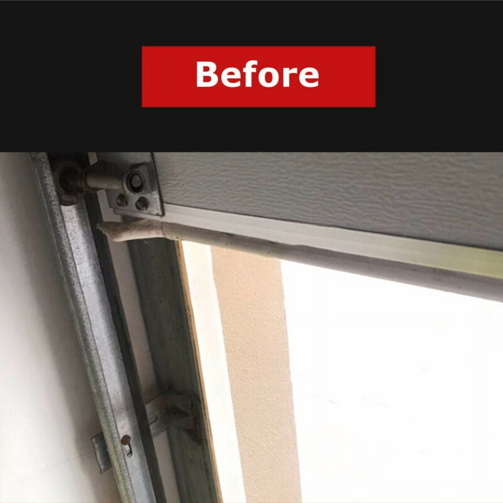 Self Adhesive Sealing Strip Weatherproof Corrosion Resistance Placing Garage Door Window Side Decorative Strip Protector