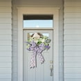 thumbnail image 4 of Pâques Porte d'Entrée Porte Pendaison Guirlande Décorative Fleur Artificielle 45cm, 4 of 6