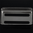 thumbnail image 6 of 2X Guitar Pickup Cover Accessories 1Pc Guitar Two-Line Humbucker Pickup Cover for Electric Guitars Parts,Silver, 6 of 8
