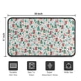 thumbnail image 5 of Christmas Gift and Deer Pattern Door Rugs,Washable Non Slip Door Mats Indoor,Decorative Door Mats,Entry Mat Indoor for Entrance,Bedroom,Kitchen,Bathroom,30"x17", 5 of 6