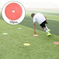 thumbnail image 1 of 10Pcs Flat Cones Non Slip Boxing Flat Cones Spot Arts Karate Boxing Training Spot Markers for Boxing Baseball Soccer Red, 1 of 9