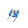 thumbnail image 3 of Unique Bargains Potentiomètre de Coupe 50K Ohm Réglage Horizontal Résistances Variables Bleu Lot de 10, 3 of 3
