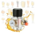 thumbnail image 3 of Kit de cargador de CO2 con rosca TR21x4, regulador de gas y manguera, accesorios para elaboración de cerveza con barril de gaseosa., 3 of 10
