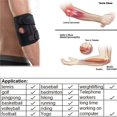 thumbnail image 6 of Elbow Brace with Dual-Spring Stabilizer, Adjustable Golfers Elbow Brace for Tendonitis and Tennis Elbow, Elbow Support Brace Relief for Tendonitis, Sports Injury Pain Men and Women, 6 of 7