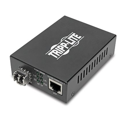 UPC: 0037332236906 | Tripp Lite Gigabit Multimode Fiber To Ethernet Media Converter Poe+ – 10/100/1000 Lc 850 Nm 550 M (1804 Ft.) – Fiber Media Converter – Gige – 10base-t 100base-tx 1000base-t – Rj-45 / Lc