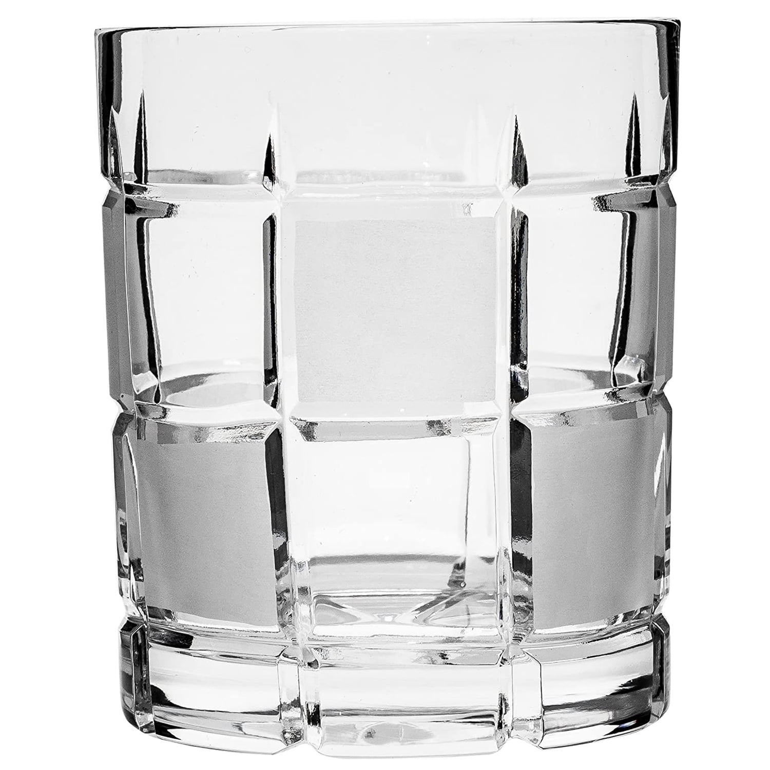 Double Wall Diamond Whisky Glass 6.8 Ounces, Set of 2 – Wine And Tableware