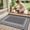 Border-Gray, variant on Doormat, Yamaziot 24"x36" Door Mat, Welcome Mat for Indoor Outdoor, Absorbent Non Slip Utility Doormat, Entrance Rug Dirt Trapper