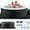72"X72"X25"/ 4 Person, variant on Slsy Personal Hot Tub - 57" Square, PVC, Black, 2-4 Person Outdoor Spa, 110 Bubble Jets, Heater