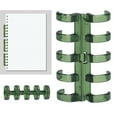 thumbnail image 4 of Binders, 60 Sheets Plastic Clip 20Pcs Segmented Design Binding Rings Binder for Office School, 4 of 7