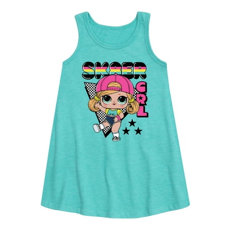 

Lol Surprise! - Sk8er Girl - Toddler and Youth Girls A-line Dress