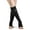 Black, variant on Sigvaris Dynaven 973 30-40 Open Toe Knee High Compression Stockings w/Grip Top Black SS