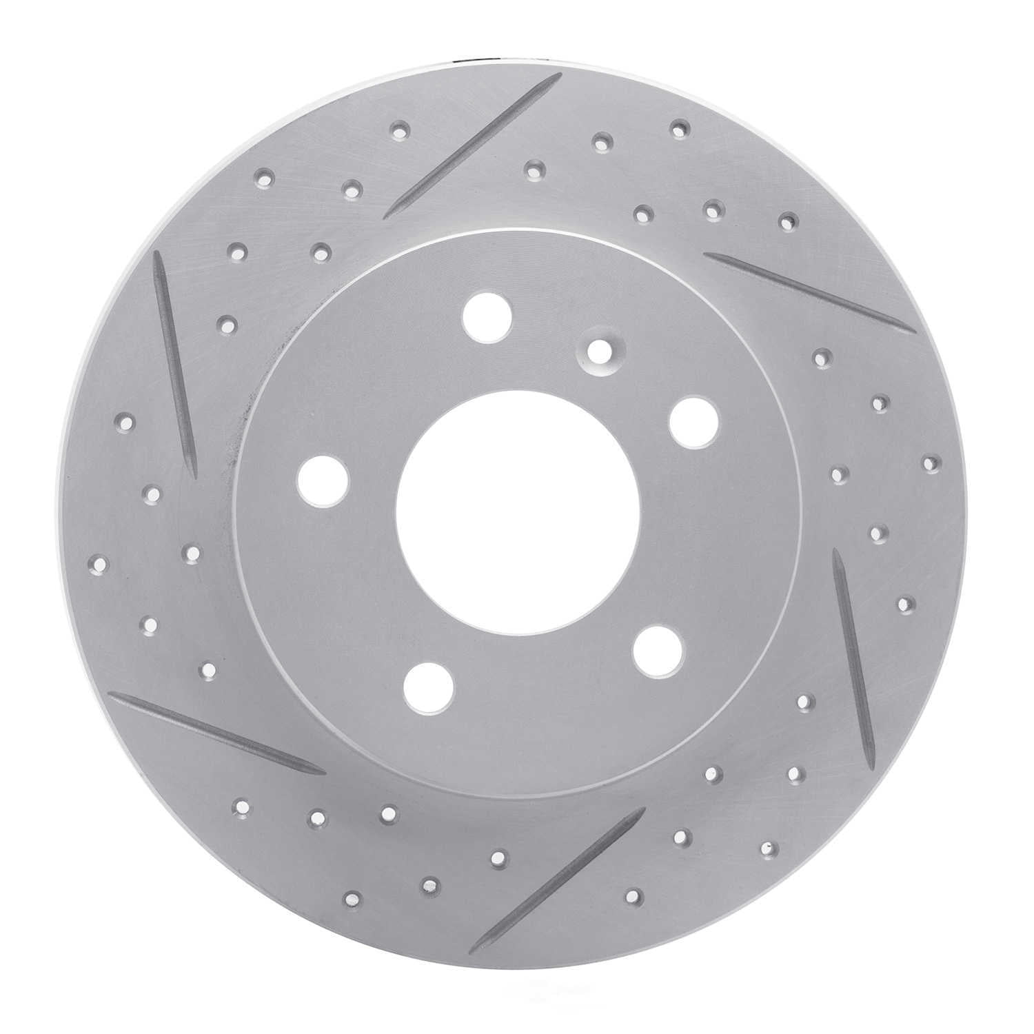 Dynamic Friction Company 830-47042L DFC Geoperformance Rotor - Drilled and Slotted