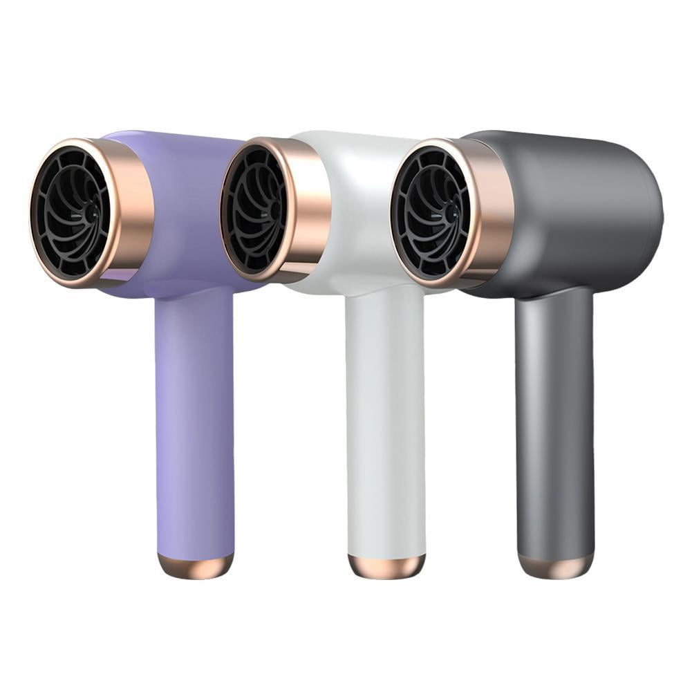 Portable Cordless Hair Dryer, 2600mAh, 500W, Hot & Cold, USB Rechargeable, Travel