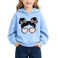 thumbnail image 7 of Sakuulaan Girls Hoodie Kids Graphic Long Sleeve Pullover Sweatshirt Size 1-10Y, 7 of 7