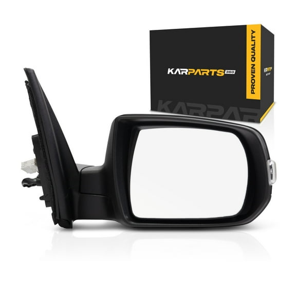 For Kia Sorento 2011 2012 2013 2014 2015 Door Mirror Passenger Side | Power | Heated | With Signal Indicator | Paint To Match | EX|LX | Replacement For 87620-1U050 | KI1321146