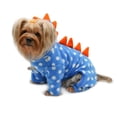 thumbnail image 4 of Polka Dots DINO Fleece Hooded Bodysuit/Pajamas, 4 of 4