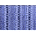 thumbnail image 1 of Ahgly Company Machine Washable Indoor Rectangle Abstract Blue Modern Area Rugs, 7' x 9', 1 of 4