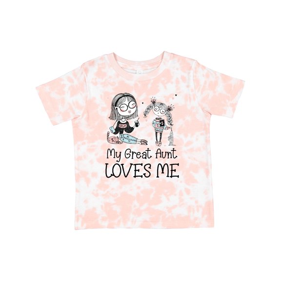 Inktastic Aunt and Niece My Great Aunt Loves Me Boys or Girls Toddler T-Shirt