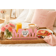 thumbnail image 4 of Mom You’re The Best Wooden Tabletop Sign Pink | Mother’s Day Home Decor Freestanding 9x6 Gift for Mom, 4 of 5