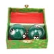 thumbnail image 4 of Bolas de masaje Baoding con caja de almacenamiento para aliviar la rigidez. Ideales para padres y personas mayores. Tai Chi Verde, 4 of 9