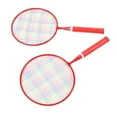 thumbnail image 1 of Children Badminton Racket Set with Soft Grip,  Net Appearance, 2 Shuttlecocks, 1 Table Tennis Ball for Outdoor, 1 of 7