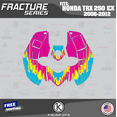 thumbnail image 3 of Kalair GFX Graphics Kit for Honda ATV TRX 250EX (2006-2012) Fracture Series, 3 of 5