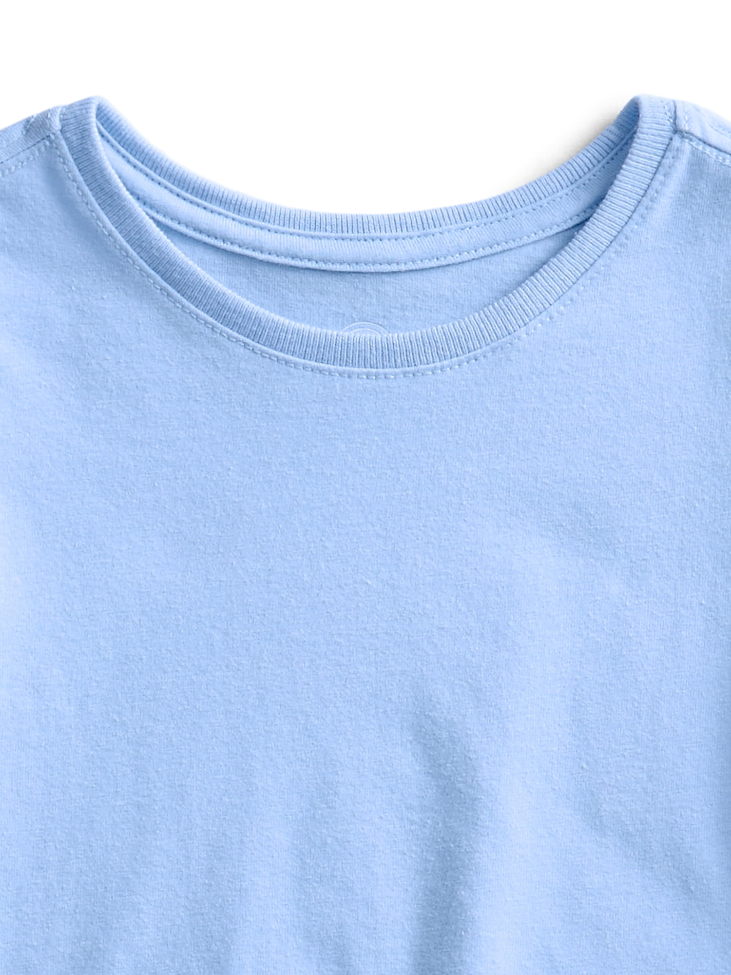 Wonder Nation Toddler Girls Tees with Short Sleeves, 3-Pack, Sizes 18M-5T