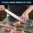 thumbnail image 2 of Manual Meat Slicer Bone Cutter Stainless Steel Food Cutter Slicing Machine Adjustable Multifunction Cutting Knife Kitchen Tools, 2 of 5