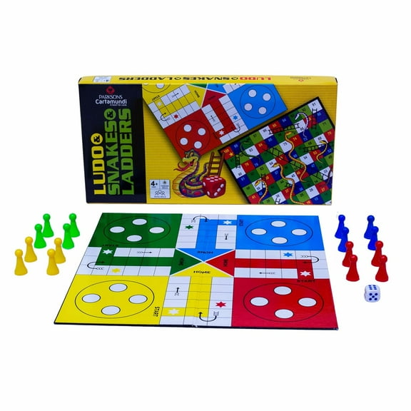 Ludo Game 2 In 1 Board Game - Snakes & Ladder And Ludo - 4 Years And Up | Perfect For Players Of All Ages