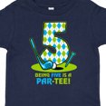 thumbnail image 4 of Inktastic Golf Par-tee 5th Birthday Boys Toddler T-Shirt, 4 of 5