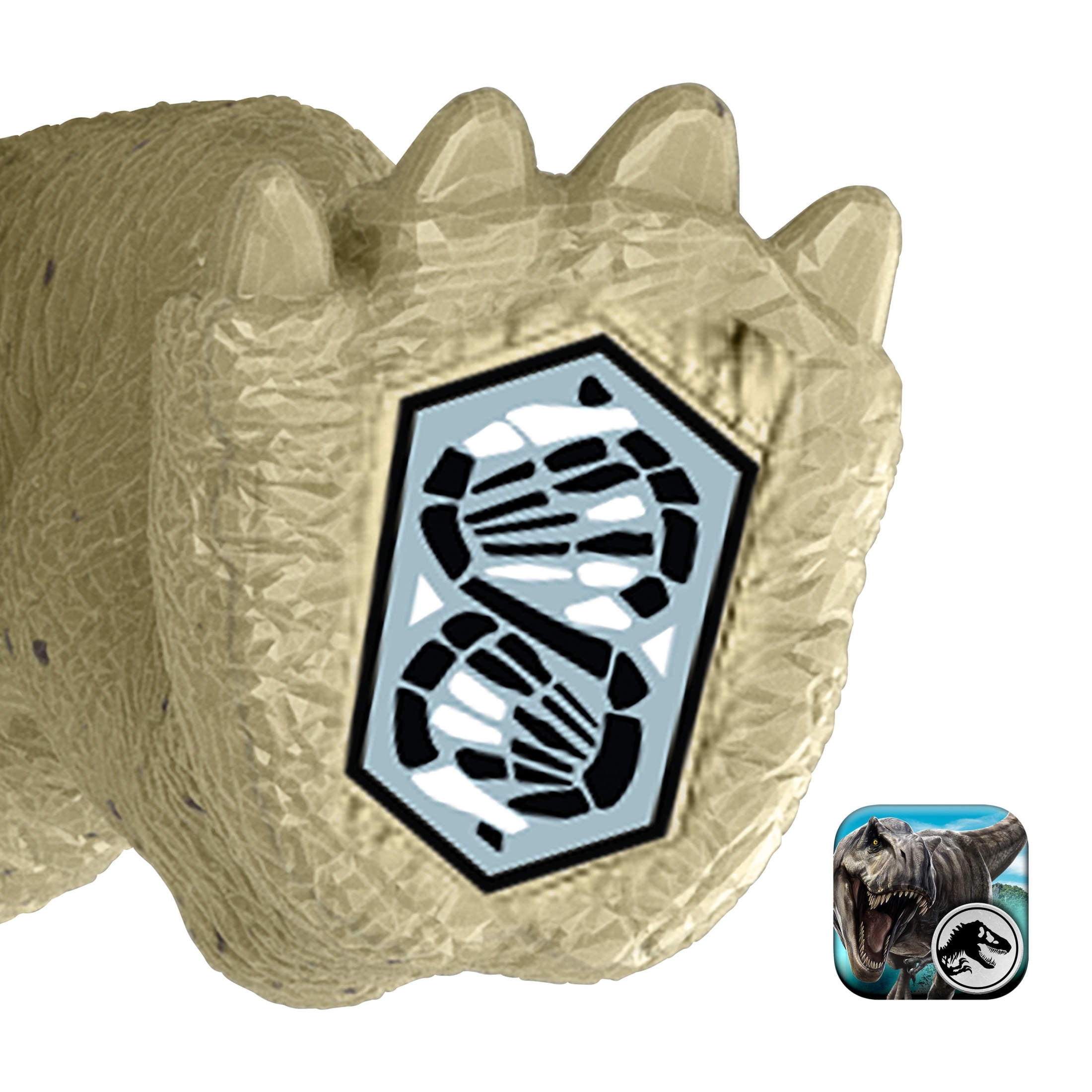 Jurassic World Rebirth Frenzy Pack Edmontonia Dinosaur Figure, Digital Play