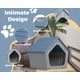 thumbnail image 4 of Dog House DRATO para interiores y exteriores, resistente a la intemperie para perros pequeños, 4 of 8