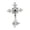 H, variant on Metal Catholic Crucifix with Stand, Alloy Statue & Figurine for Table Decoration, Decor