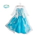thumbnail image 3 of Disfraz de princesa para niña, disfraz de Elsa con lentejuelas, fantasía, para niños, cosplay, ropa en capas, vestido de reina de las nieves para Halloween, 3 of 5