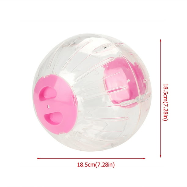 Juguete para hámster, Bola de plástico para hámster de 18,5 cm, nueva moda, bola de ejercicio para hámster, logra más Jadeshay A