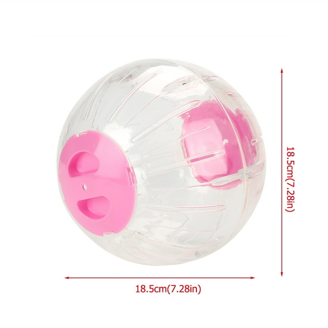 Juguete para hámster, Bola de plástico para hámster de 18,5 cm, nueva moda, bola de ejercicio para hámster, logra más Jadeshay A