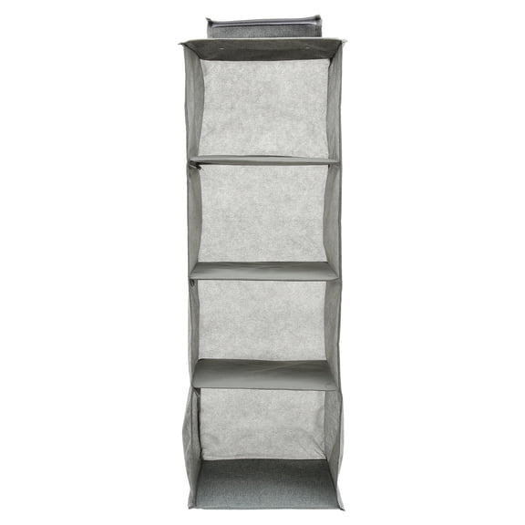 Storage Bags and Hanging Multi-layer Closet Organizer Bin for Home Shelf and Closet Organization