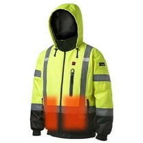 Pioneer Pioneer - Hi-Vis Safety Rainwear Jacket - Orange - Size 3XL