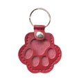 thumbnail image 1 of Leather Keychain Pet Hair Memory Charm - Cute Dog Cat Pendant, Portable & Exquisite, 1 of 8