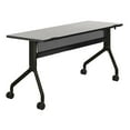 thumbnail image 2 of Safco 2042GRBL Rumba Rectangle Table - Gray & Black - 29.5 x 60 x 24 in., 2 of 2