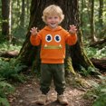 thumbnail image 7 of BOOMNY Kids Boys Hoodie Big-Mouthed Long Sleeve Hoodies for Child Fashion Fall Winter Hooded Sweatshirts with Pocket, 7 of 7
