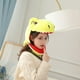 thumbnail image 2 of Divertido sombrero de dinosaurio para cosplay, sombreros de fiesta, tocado, adorable dinosaurio de peluche Amarillo, 2 of 9