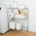 thumbnail image 4 of Hyper Tough 3-Tier Multipurpose Wire Shelving Rack, Chrome Color, 750lbs Load Capacity, 4 of 10