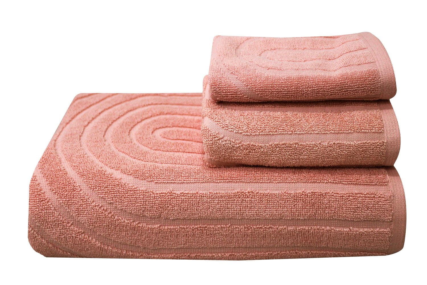 Hometrends Fashion Washcloth, Pink, 1 Piece
